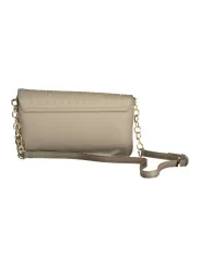 Luxuriöse Leder-Umhängetasche mit Logo & Kette