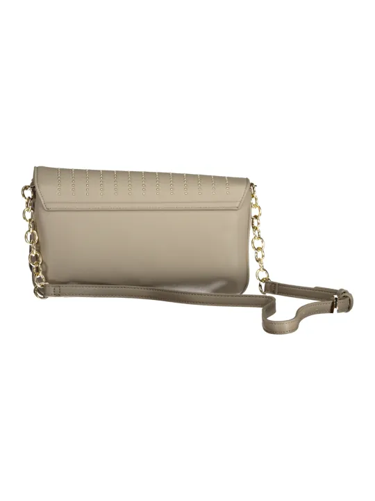 Luxuriöse Leder-Umhängetasche mit Logo & Kette