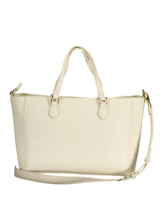 Exklusive Cremefarbene VALENTINO DESIGNER-HANDTASCHE