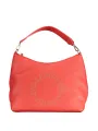 VALENTINO BAGS VBS7CM02 – Rote Ledertasche mit Goldlogo