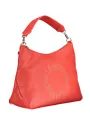 VALENTINO BAGS VBS7CM02 – Rote Ledertasche mit Goldlogo