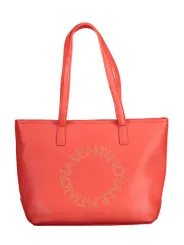 "VALENTINO BAGS Einzelstücke & Seltenheiten im Sale | **Valentino Tasche Glamour Korall – Luxuriöse und Individuelle Damenhandtasche mit Strass-Details aus Recyceltem Leder** online kaufen"|Planet-Deluxe