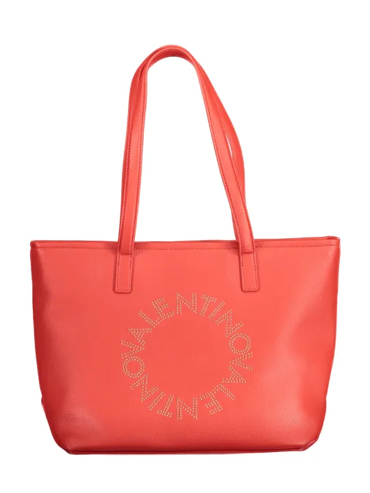 "VALENTINO BAGS Einzelstücke & Seltenheiten im Sale | **Valentino Tasche Glamour Korall – Luxuriöse und Individuelle Damenhandtasche mit Strass-Details aus Recyceltem Leder** online kaufen"|Planet-Deluxe