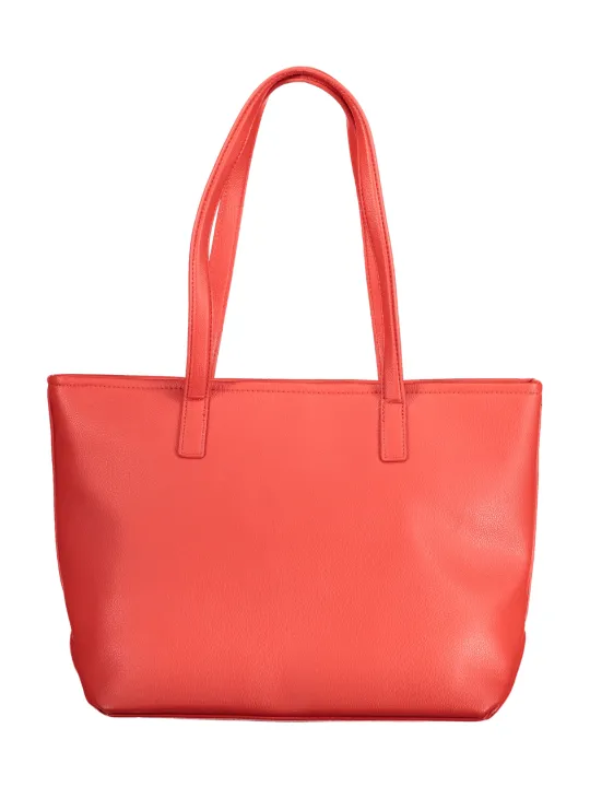 "VALENTINO BAGS Einzelstücke & Seltenheiten im Sale | **Valentino Tasche Glamour Korall – Luxuriöse und Individuelle Damenhandtasche mit Strass-Details aus Recyceltem Leder** online kaufen"|Planet-Deluxe