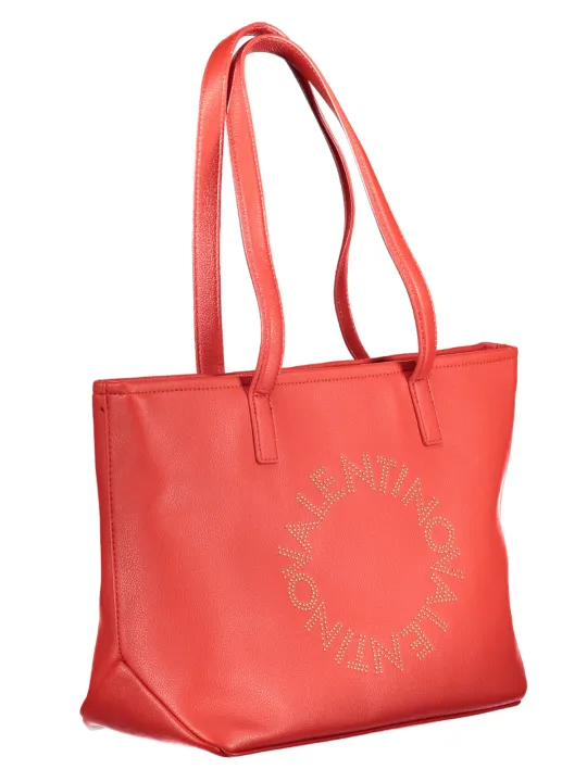 "VALENTINO BAGS Einzelstücke & Seltenheiten im Sale | **Valentino Tasche Glamour Korall – Luxuriöse und Individuelle Damenhandtasche mit Strass-Details aus Recyceltem Leder** online kaufen"|Planet-Deluxe