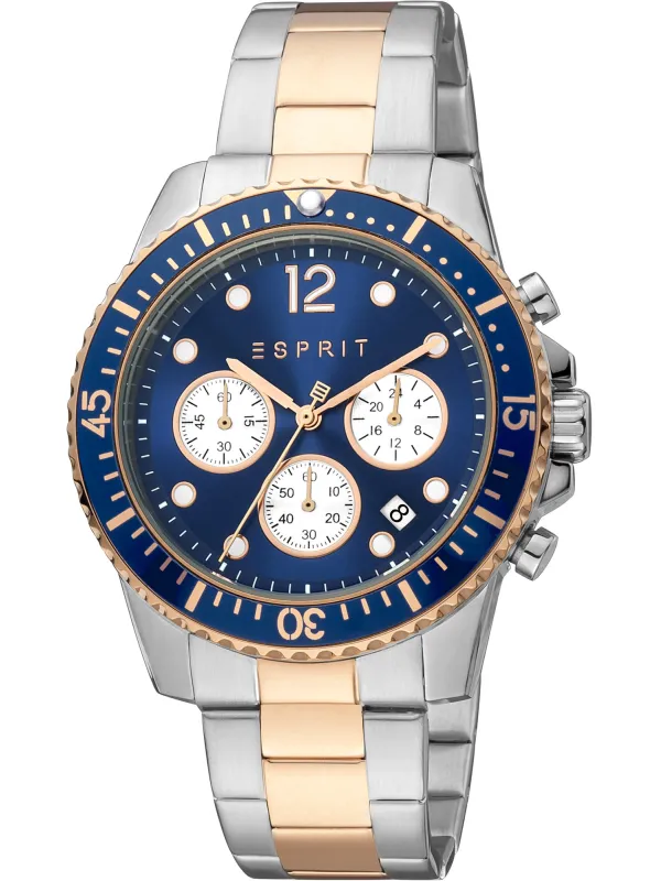 Sportliche Esprit Uhr mit Chronograph Sportliche Esprit Uhr mit Chronograph