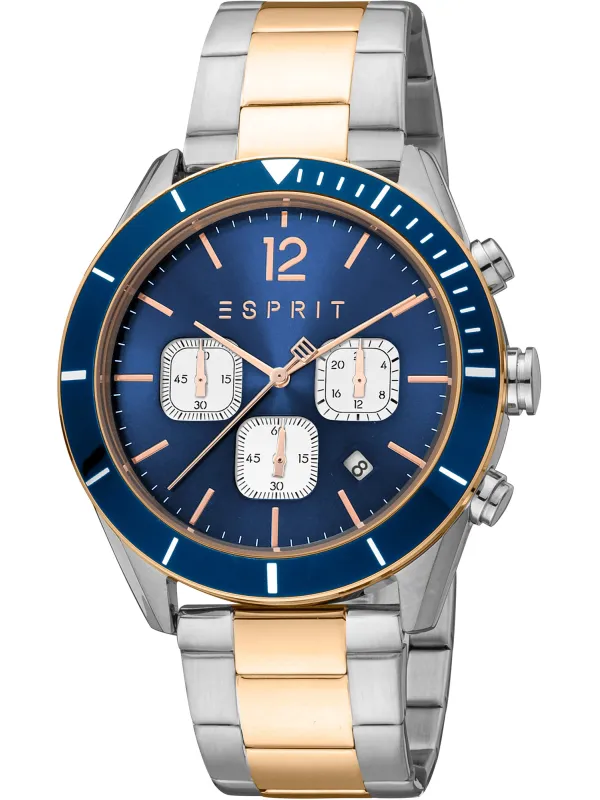 Stilvolle Esprit Herren Edelstahl Uhr Stilvolle Esprit Herren Edelstahl Uhr