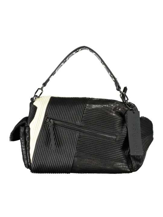 "Desigual Einzelstücke & Seltenheiten im Sale | Desigual Elegance Black Handbag online kaufen"|Planet-Deluxe