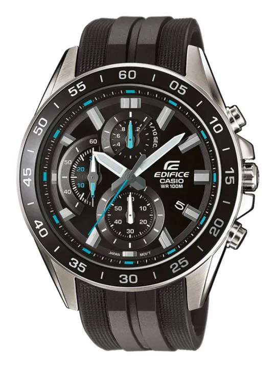 Schwarze Casio EFV-550P-1AVUEF Herrenuhr