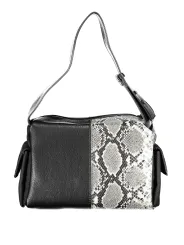 "Desigual Einzelstücke & Seltenheiten im Sale | Desigual Vflat Tasche Schwarz Tan Orange Schlangenleder online kaufen"|Planet-Deluxe