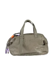 "Desigual Einzelstücke & Seltenheiten im Sale | Desigual Zylindertasche Grau mit Kontrastdetails und Quaste online kaufen"|Planet-Deluxe