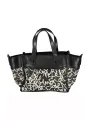 "Desigual Einzelstücke & Seltenheiten im Sale | Desigual Graffiti Lederhandtasche mit verstellbarem Gurt online kaufen"|Planet-Deluxe