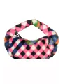 "Desigual Einzelstücke & Seltenheiten im Sale | Desigual Karomuster Plüschtasche online kaufen"|Planet-Deluxe