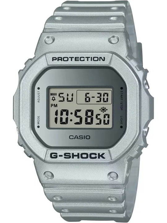 Graue digitale Casio G-Shock Uhr
