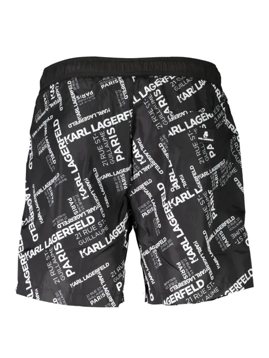 "Karl Lagerfeld Beachwear Badehosen im Sale | Karl Lagerfeld Beachwear KL20MBM08_F72AE87_NEROBLACK online kaufen"|Planet-Deluxe