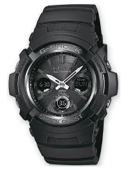 Schwarze Casio Herren Armbanduhr Sport