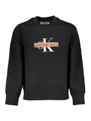 "Calvin Klein Sweatshirts im Sale | Calvin Klein Peach Logo Fleece Sweatshirt online kaufen"|Planet-Deluxe