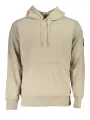 "Calvin Klein Sweatshirts im Sale | Calvin Klein Beige Fleece Hoodie  online kaufen"|Planet-Deluxe