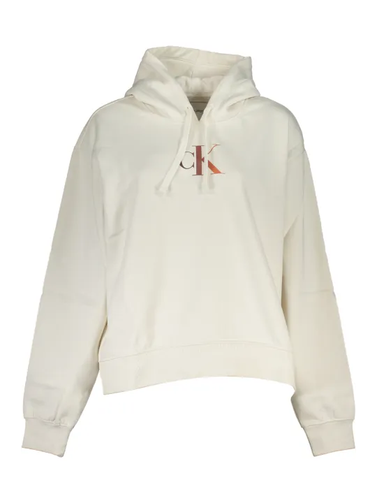 "Calvin Klein Startseite im Sale | CALVIN KLEIN DAMEN-SWEATSHIRT MIT REISSVERSCHLUSS WEISS online kaufen"|Planet-Deluxe