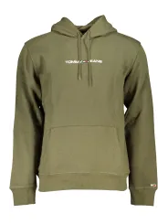 "Tommy Hilfiger Startseite im Sale | TOMMY HILFIGER GRÜNES SWEATSHIRT MIT REISSVERSCHLUSS FÜR HERREN online kaufen"|Planet-Deluxe