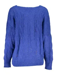 "Desigual Startseite im Sale | DESIGUAL BLAUER DAMENPULLOVER online kaufen"|Planet-Deluxe