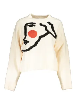 Elegante Desigual Bluse 23WWJF87_BI1001 – Stilvoll & Einzigartig