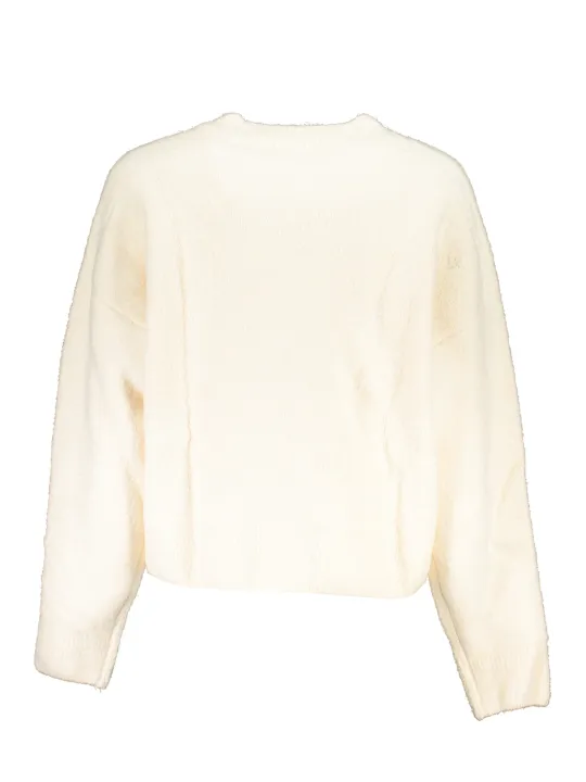 "Desigual Startseite im Sale | DESIGUAL WEISSER DAMENPULLOVER online kaufen"|Planet-Deluxe