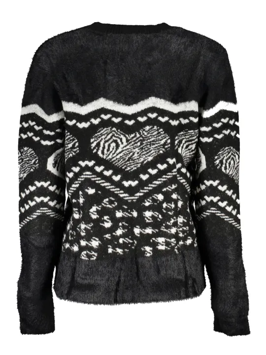 "Desigual Startseite im Sale | DESIGUAL SCHWARZER DAMENPULLOVER online kaufen"|Planet-Deluxe