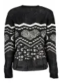 "Desigual Startseite im Sale | DESIGUAL SCHWARZER DAMENPULLOVER online kaufen"|Planet-Deluxe