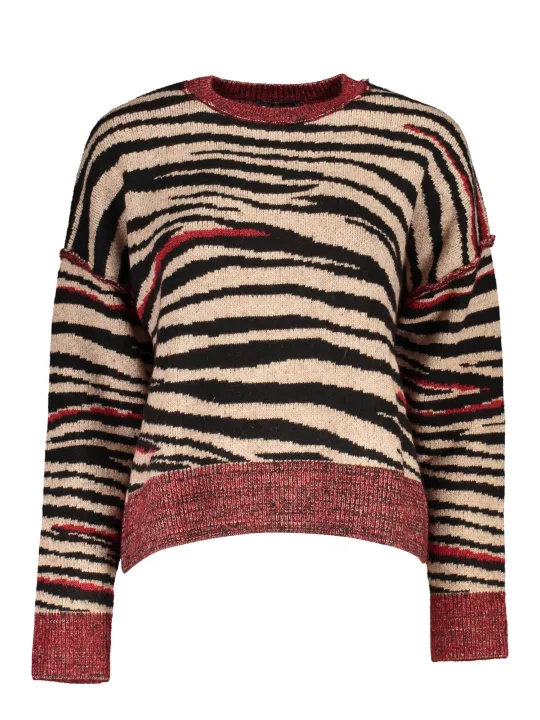 "Desigual Startseite im Sale | DESIGUAL ROTER DAMENPULLOVER online kaufen"|Planet-Deluxe