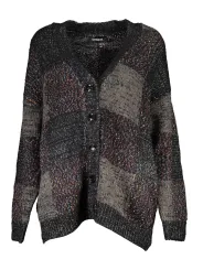 "Desigual Startseite im Sale | DESIGUAL SCHWARZER DAMEN-CARDIGAN online kaufen"|Planet-Deluxe