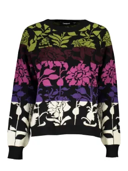 Desigual Pullover: Florales Design & Komfort, Langarm