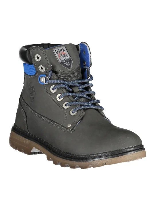 "U.S. POLO   BEST PRICE Startseite im Sale | US POLO BESTER PREIS GRAUER HERRENSCHUHSTIEFEL online kaufen"|Planet-Deluxe