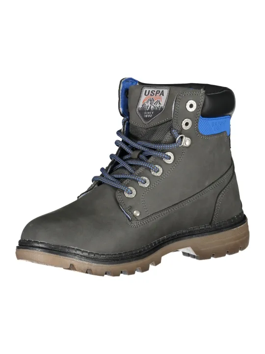 "U.S. POLO   BEST PRICE Startseite im Sale | US POLO BESTER PREIS GRAUER HERRENSCHUHSTIEFEL online kaufen"|Planet-Deluxe