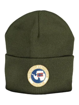 "Napapijri Urban Chic Beanie - Olivgrüne Mütze für Stil"