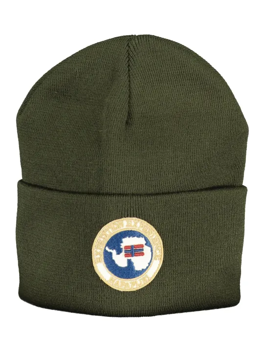 "Napapijri Caps & Mützen im Sale | Napapijri Urban Chic Beanie Olivgrün online kaufen"|Planet-Deluxe