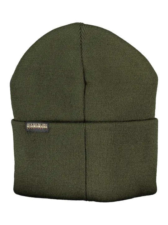 "Napapijri Caps & Mützen im Sale | Napapijri Urban Chic Beanie Olivgrün online kaufen"|Planet-Deluxe