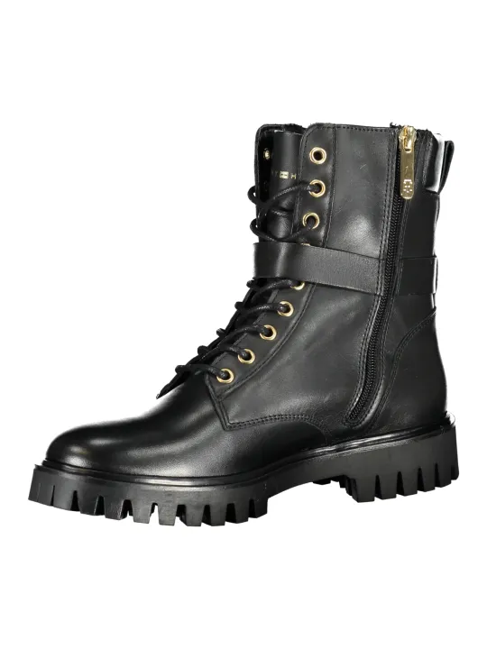 "Tommy Hilfiger Startseite im Sale | TOMMY HILFIGER SCHWARZER DAMENSCHUHSTIEFEL online kaufen"|Planet-Deluxe