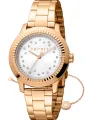 Goldene Damenarmbanduhr mit Diamanten Esprit