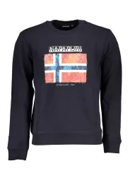 "Napapijri Startseite im Sale | NAPAPIJRI BLAUES SWEATSHIRT FÜR HERREN MIT REISSVERSCHLUSS online kaufen"|Planet-Deluxe