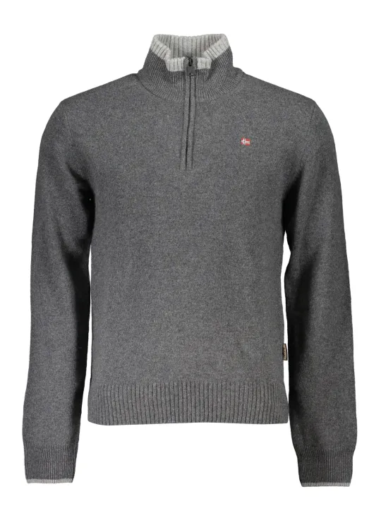 "Napapijri Startseite im Sale | GRAUER PULLOVER FÜR MÄNNER VON NAPAPIJRI online kaufen"|Planet-Deluxe