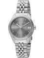 Graue Esprit Uhr mit Stahlarmband