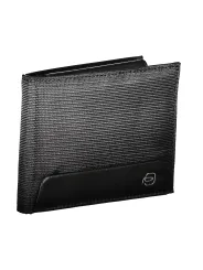 "PIQUADRO Brieftaschen im Sale | PIQUADRO Nachhaltig RFID-Brieftasche Schwarz online kaufen"|Planet-Deluxe