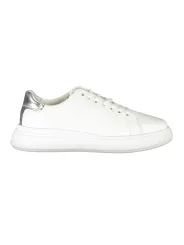"Calvin Klein Sneakers im Sale | Calvin Klein Weiß Silber Sneaker Recycelt Komfort Stil online kaufen"|Planet-Deluxe