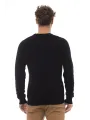 Schwarzer Herren Pullover Rückansicht