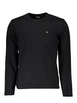 Napapijri Schwarz Classic Langarmshirt – Stil & Komfort