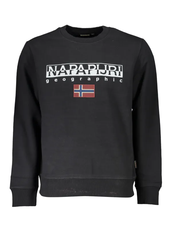 Napapijri Abenteuer Fleece Sweatshirt - Langarm, Komfort Napapijri Abenteuer Fleece Sweatshirt - Langarm, Komfort