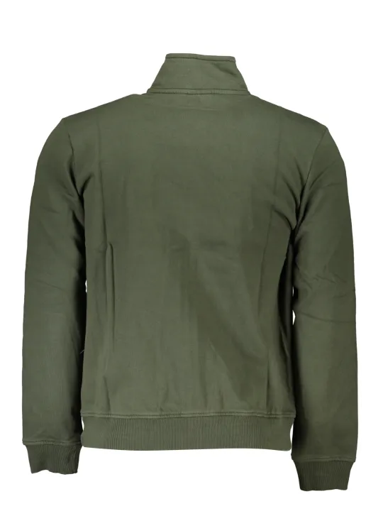 "Napapijri Startseite im Sale | NAPAPIJRI GRÜNES REISSVERSCHLUSS-SWEATSHIRT FÜR HERREN online kaufen"|Planet-Deluxe