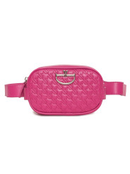 Quilted rosa Leder Gürteltasche Lamarthe