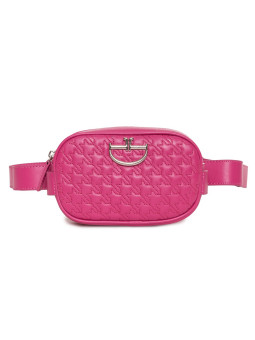 Quilted rosa Leder Gürteltasche Lamarthe